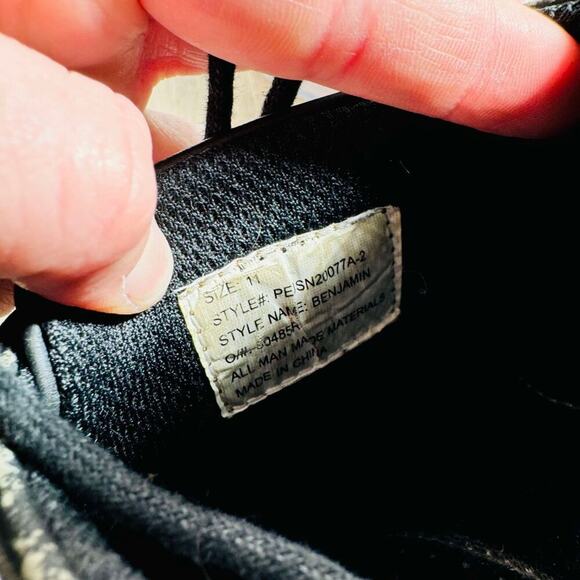 Perry Ellis Portfolio Men's Dress Shoes in Black Size 11 - Picture 3 of 11